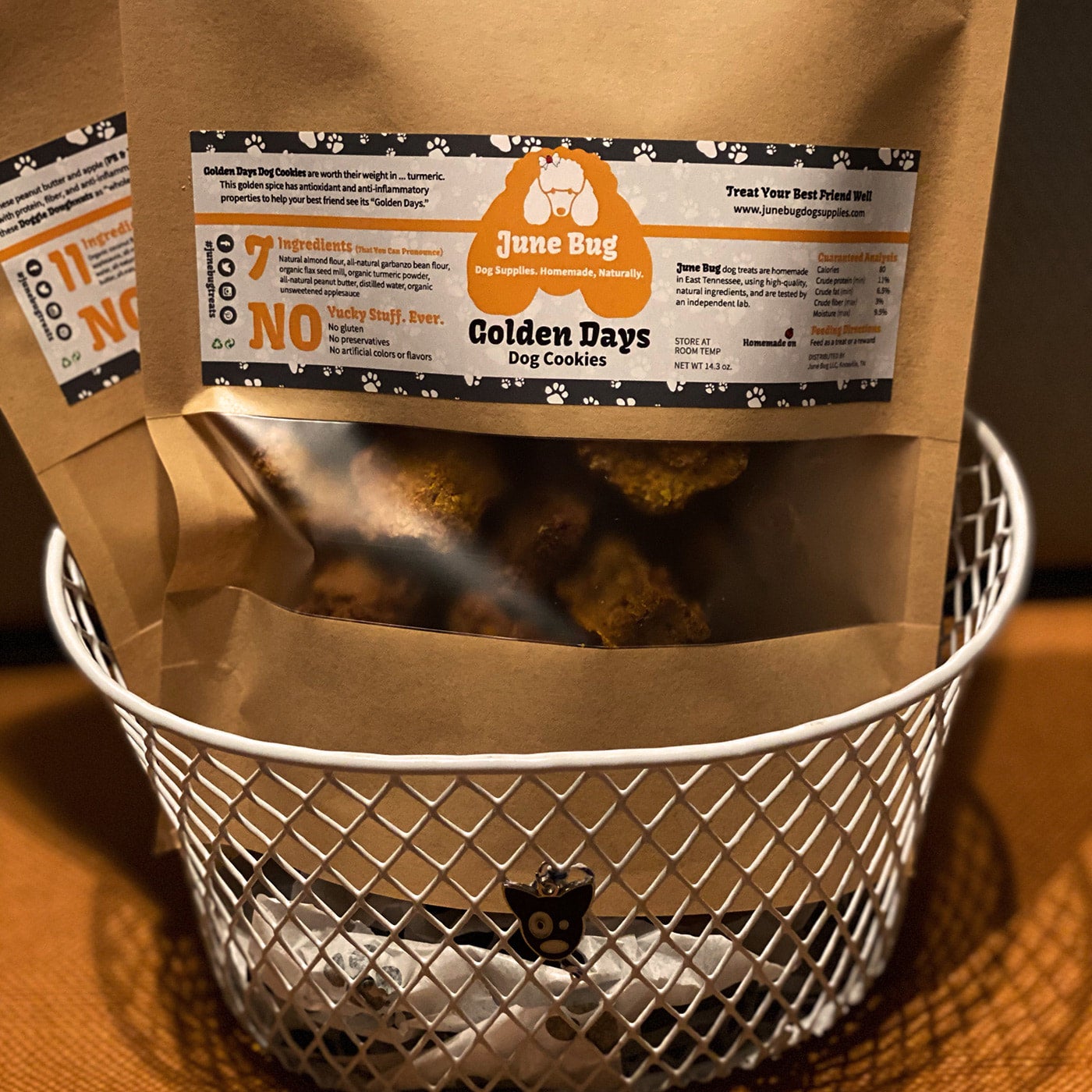 June Bug Gift Baskets Premium homemade all natural dog treats and supplies